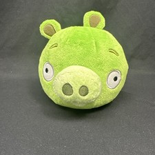 Angry Birds Plush Toy Unisex Small Green Pig Bad Piggies 2010 Commonwealth 5in