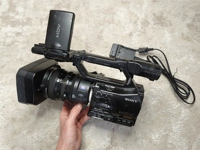 Sony HVR-Z7E Professional HDV Camcorder PAL 3CMOS Carl Zeiss - Tested Working