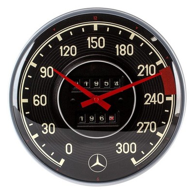 Nostalgic-Art Mercedes-Benz Tacho Wanduhr Vintage Design 31cm Geschenk