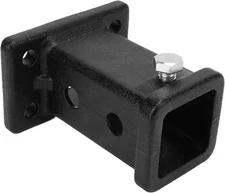 2in Bolt On Receiver Tube Trailer Hitch Adapter for Pickup Trucks... 