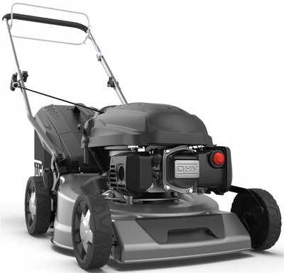 GÜDE Rasenmäher Benzin mit Antrieb Radantrieb Eco Wheeler 415 R 3in1 145ccm 42cm
