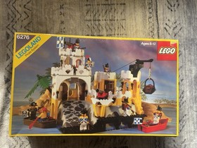 LEGO Pirates Eldorado Fortress 6276 100% Complete w/manual & Box Vintage 1989