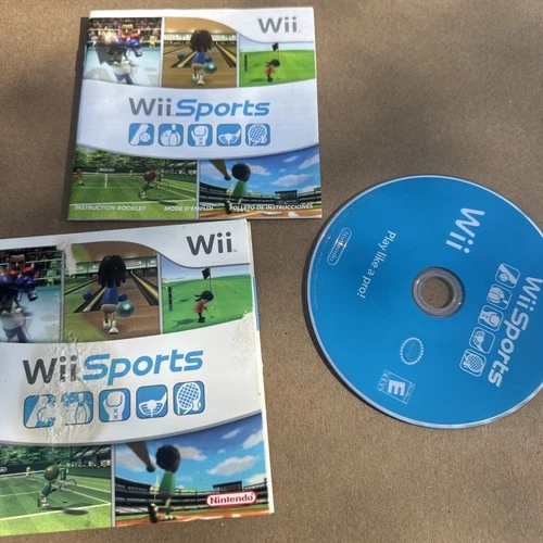 New ListingNintendo Wii Sports Freshly Resurfaced Complete CIB Manual Case Tested Working