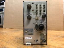Tektronix Oscilloscope Plugin 7B80 Time Base, With Display Mode, NOT TESTED