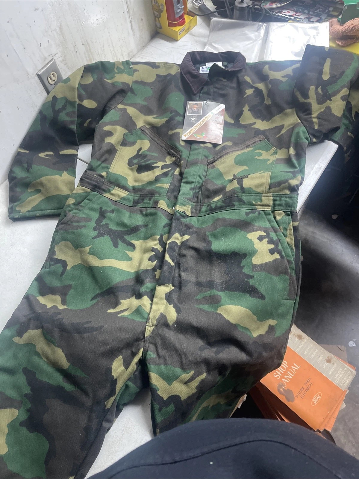 Liberty Rugged Outdoor Gear Vintage Insulated Coveralls Real Tree Design. XL