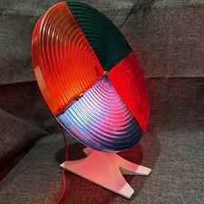 Vintage Motorized Color Wheel Adjustable Works Multi Color Christmas Tree Light Vintage Motorized Color Wheel Adjustable Works Multi Color Christmas Tree Light