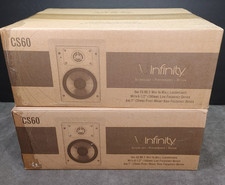 2 (1 par) altavoces estéreo/principales Infinity CS60