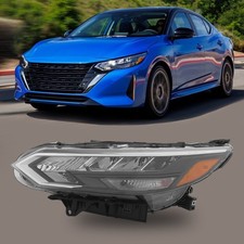 Driver Side Headlamp For 2024-2025 Nissan Sentra SR LED Left Headlight 7-pin
