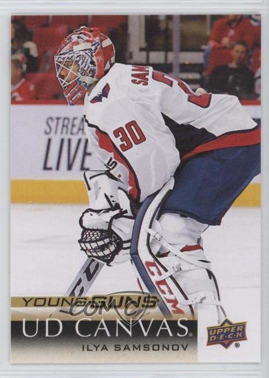 2018-19 Upper Deck UD Canvas Young Guns Ilya Samsonov #C227 2rd