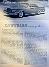 1960 Chrysler New Yorker Road Test