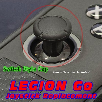 Legion Go 1 & 2 Thumb Joystick Replacement Direct Fit Switch Style (3D Printed)