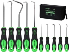 SWANLAKE 10PCS Pick and Hook Set, Pick Tool Set for Car Auto Oil Seal/O-Ring Sea