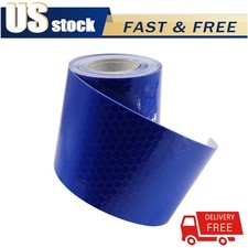Car Safety Warning Reflective Tape Truck Auto Conspicuity Tape Film Sticker 10Ft