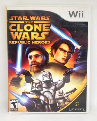 Star Wars The Clone Wars Republic Heroes Game CIB Working Fast Tracked Shipping