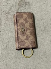 Coach Key Case Card Holder