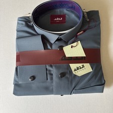 MEN Size 54M DAFFAH High Quality ALL SEASON Thobe CUFF SLEEVE SHIRT COLAR