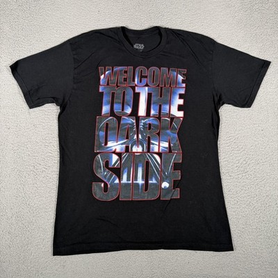 Star Wars x Ecko Shirt Mens Large Black Welcome To The Dark Side Graphic Tee USA