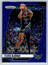 2024 Panini Prizm WNBA #105 Teaira McCowan Blue Velocity Prizms Basketball