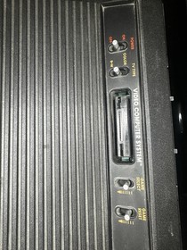 Atari 2600 System Bundle with Console Black With 6 games No Controllers