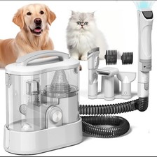 Professor of Pets Clipper Vacuum Pet - Hair Remover Dog  Cat Grooming Kit