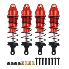 RC Shock Absorber 1/12 1/10 85mm for 1/12 1/10 RC Car, Red