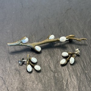 【ビンテージ】マイケルミショー Wisteria ブローチ Michael Michaud Brooch | eBay