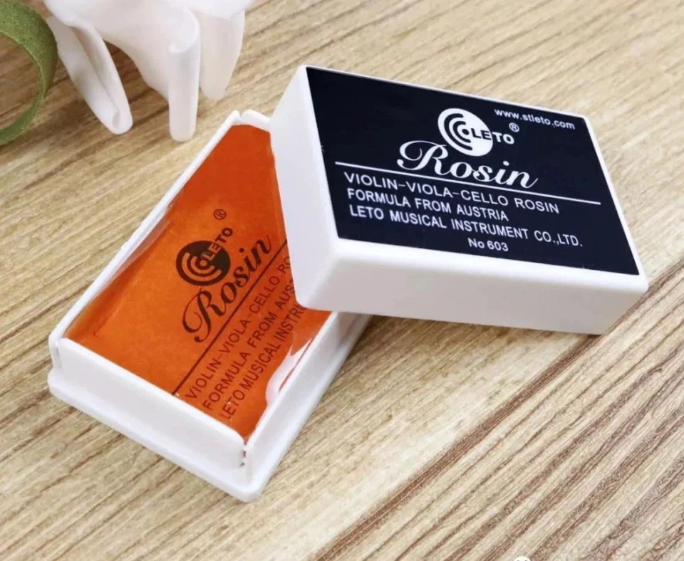 Natural Rosin to suit all bow types Violin Viola Cello Amber minimal residue AU - image 4 of 4
