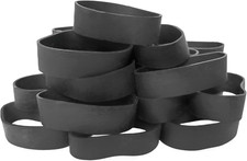 Tactical Rubber Bands Size 94 3 1/2'' X 3/4'' , 25 Pcs Black Thick Extra Wide