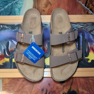 Birkenstock Arizona Birko-Flor Sandals in Brown Men's Size 46 EU 13-13.5 US