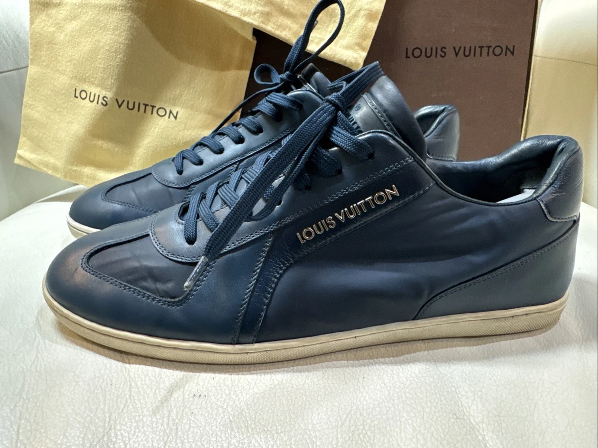 Louis Vuitton Leather Upper Blue Casual Shoes for Men for sale | eBay