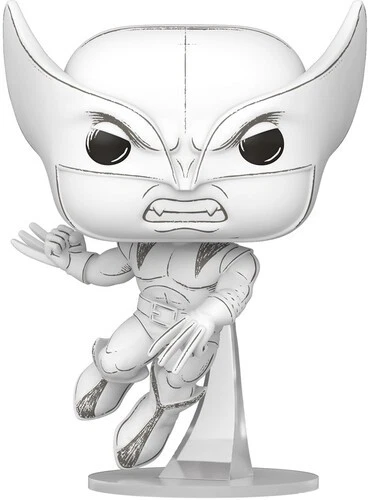 Funko POP! Marvel: Sketched - Wolverine [New Toy] Vinyl Figure, Collectible