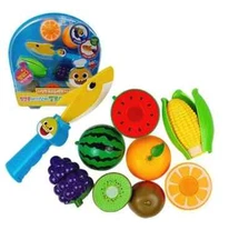 Pinkfong Baby Shark Family Cutting Fruits Toy Set / Korea Toy