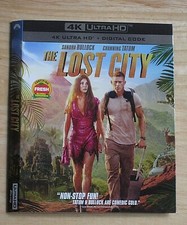 THE LOST CITY, THE LAST DUEL  4K Blu ray slipcover