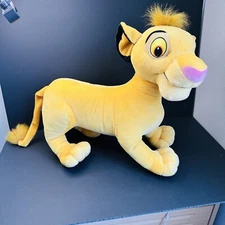 Disney VTG Large Simba Lion King Plush 21 In