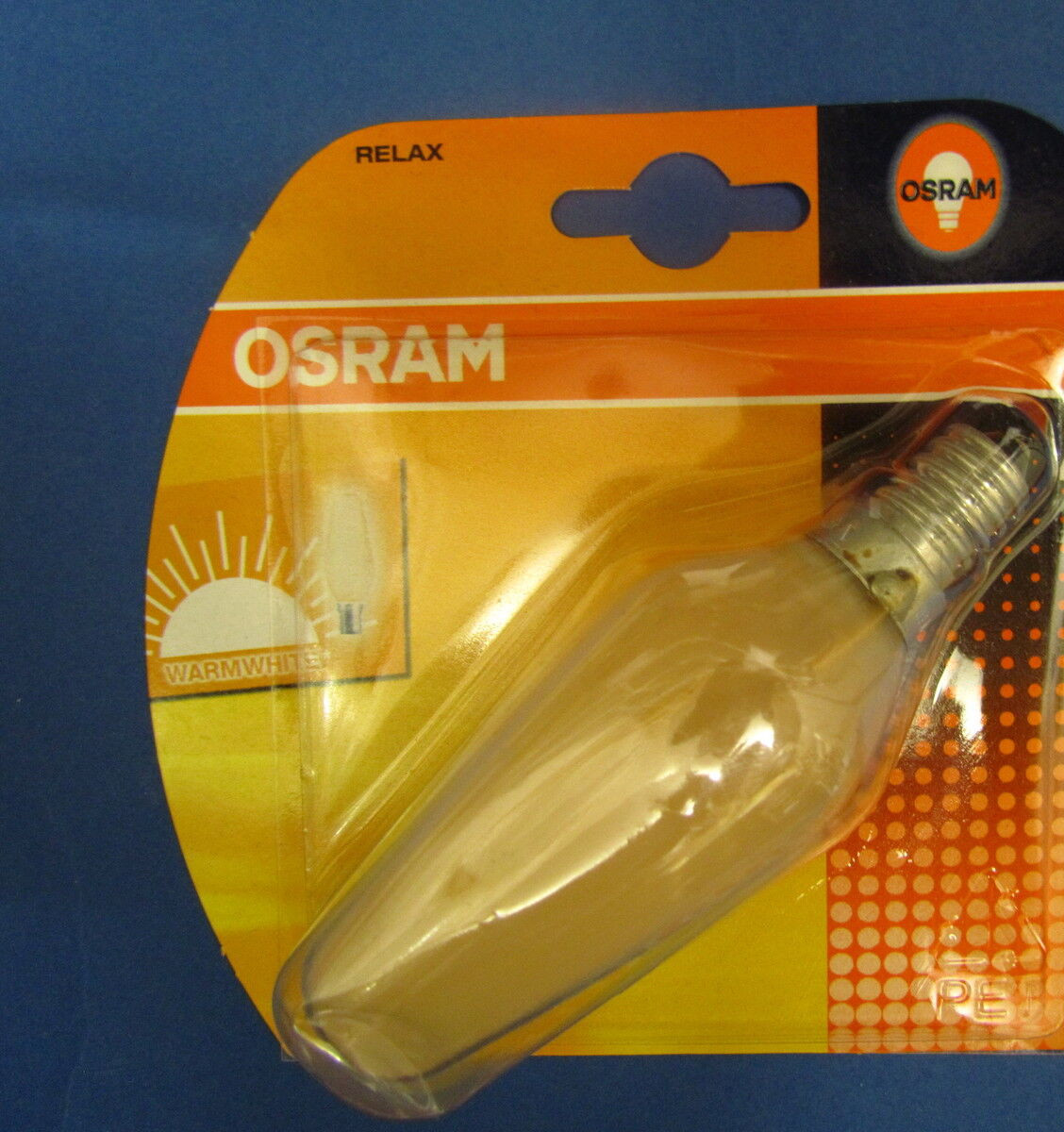 Osram Relax BC 25 E14 25W 230V Made in France 170Lm Warmwhite Bulb Dimmable
