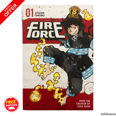 Manga FIRE FORCE Loose Set (Vol.1-34) White Paper Atsushi Ohkubo English Version