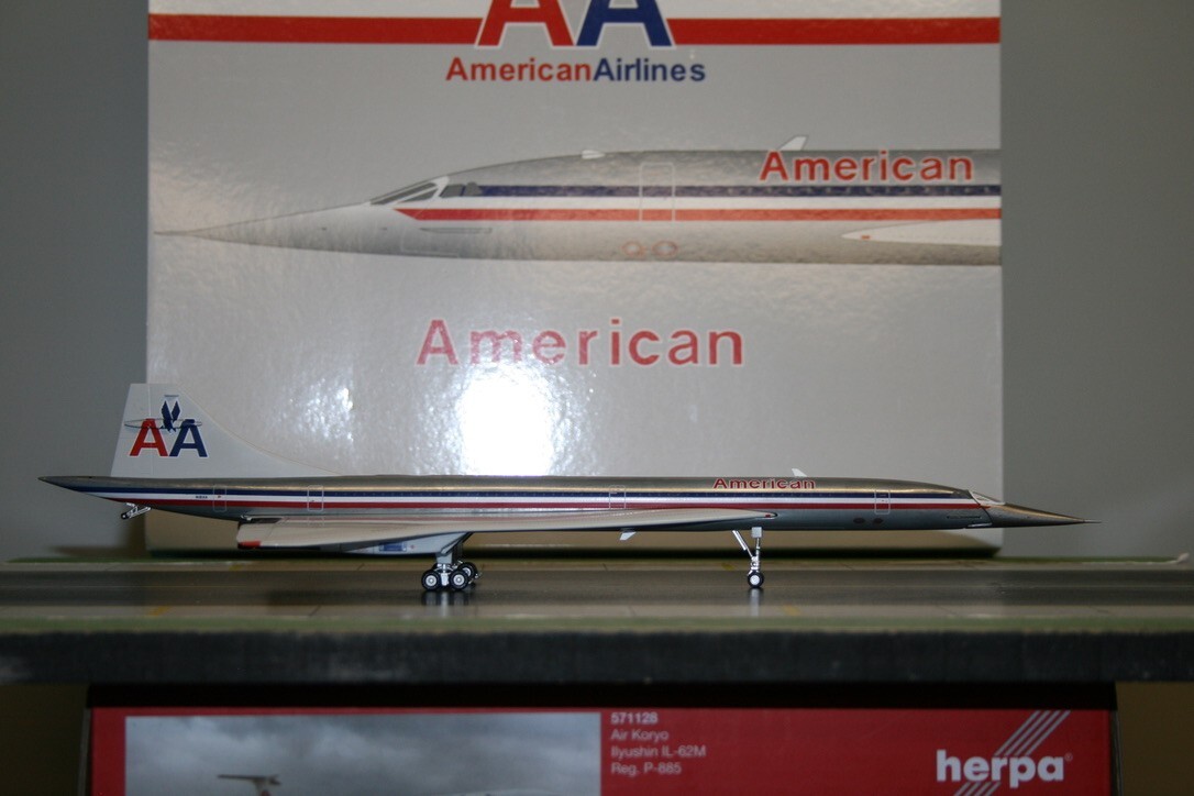 JC Wings 1:200 American Airlines Concorde N191AA (FX2001