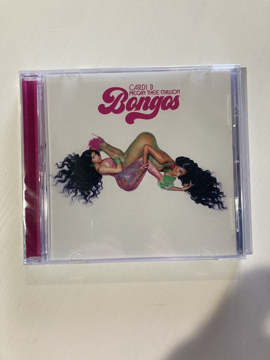洋楽 Cardi B BONGOS Megan Thee Stallion LP Cardi B - Bongos CD ft. Megan Thee Stallion (LIMITED