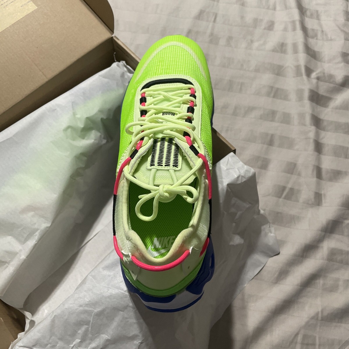 Size 11 - Nike React Live Premium Barely Volt Hyper Royal