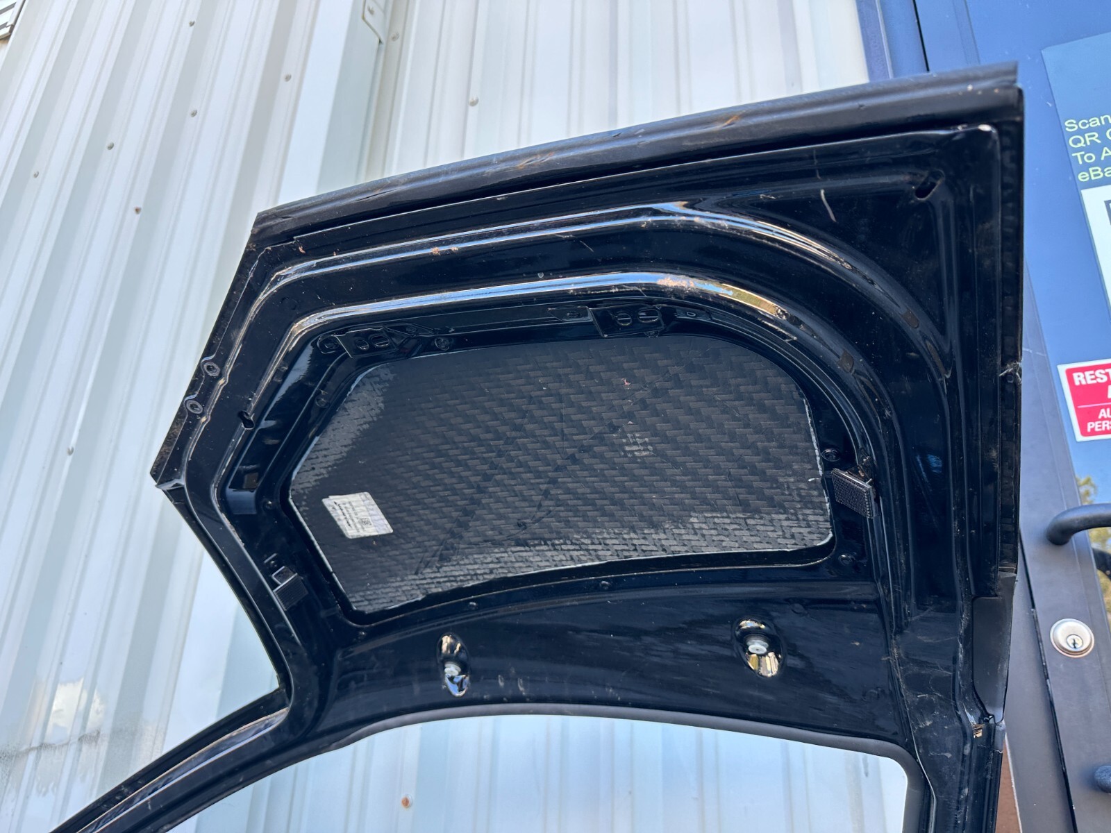 2017 2018 2019 MCLAREN 720S DRIVER LEFT DOOR CARBON FIBER ROOF *DAMAGE TO DOOR*