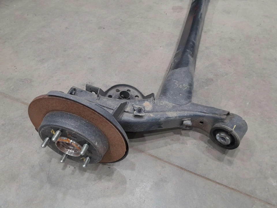 17-20 Hyundai Elantra седан задняя балка оси кручение оси в сборе дисковые тормоза OEM - Изображение 3 из 4