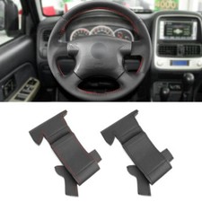 Schwarz Leder Lenkrad For Nissan Almera X-Trail Primera Terrano 2 Pathfinder DIY