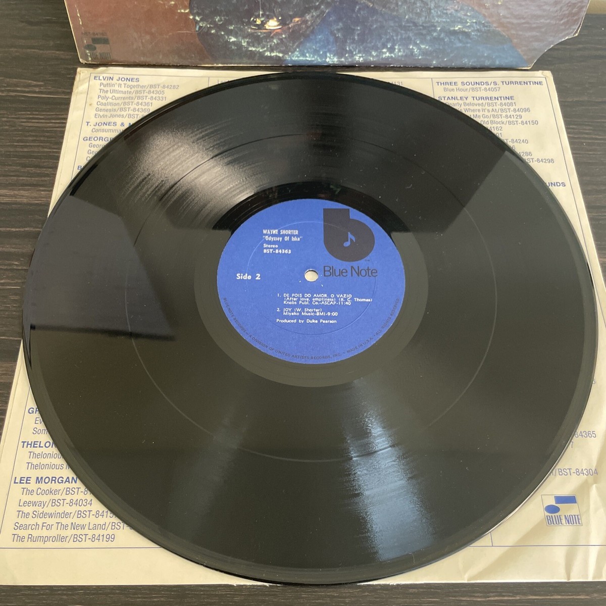米LP Wayne Shorter Odyssey Of Iska BST84363 BLUE NOTE /00260 Wayne Shorter - Odyssey Of Iska (Blue Note Tone Poet Series