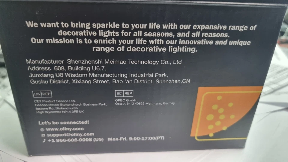 2 x 24M 240 LED Halloween Lichterkette Lila Orange - Ollny Halloween mit 8 Modi - Bild 2 von 4