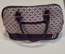 Iman Global Chic Womens Logo Print Dome Satch...