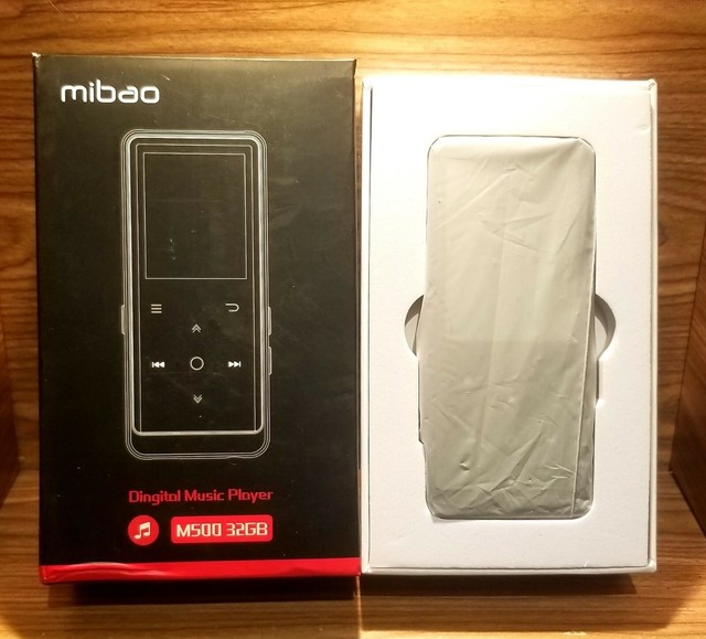 Mibao M500 Black Dingital Music Player 32gb Bluetooth With FM Radio