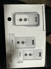 Wuloo Wireless Intercom Doorbell Chime for Home, Gray