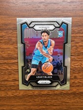 2023-24 Prizm Leaky Black ROOKIE #284 QUANTITY Panini Charlotte Hornets Base RC