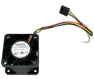 FOXCONN DC Brushless Fan PIA040H12N 12V 0.49A 01EF217 Computer Fan 40mm 4-Pin