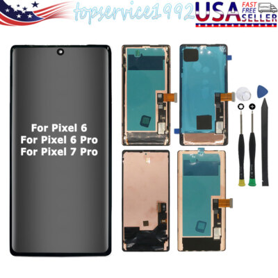 For Google Pixel 6 Pro / Pixel 7 Pro / Pixel 6 OLED LCD Display Digitizer Screen